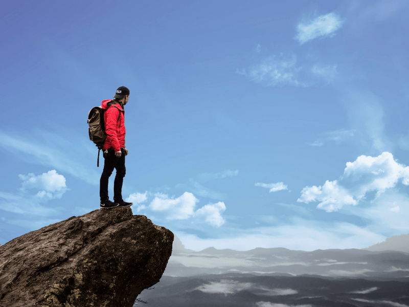 Man-Hiking as a means of self care