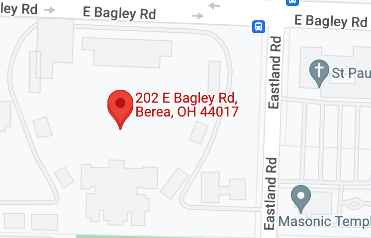 Map of Berea, Ohio
