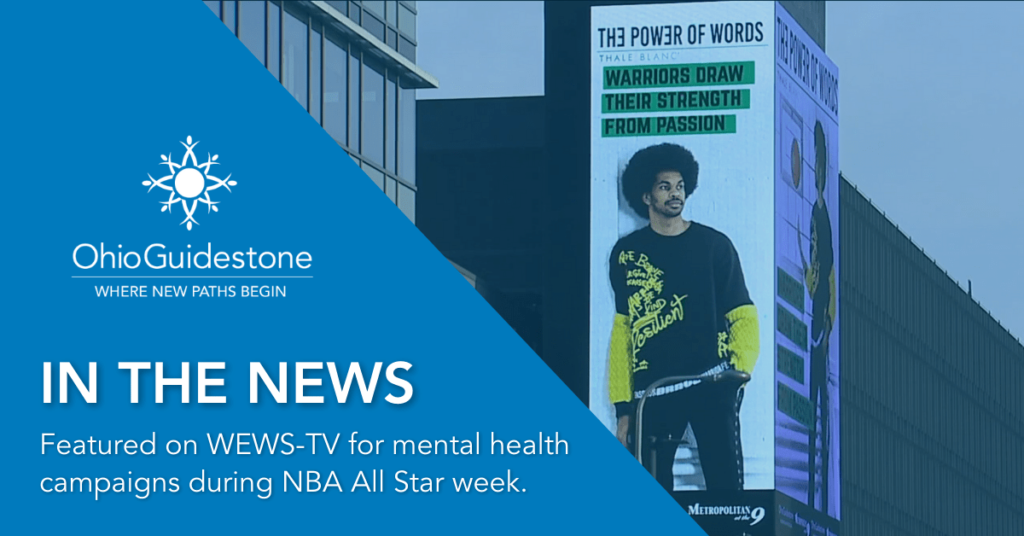 In the News: Featured on WEWS-TV for mental health campaigns during NBA All Star week