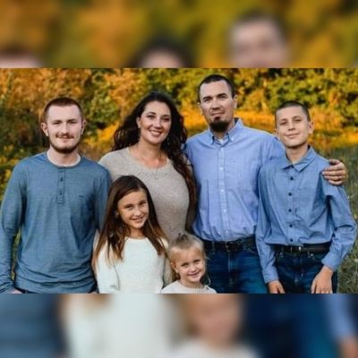 Addiction Counselor Featured in Article Rebekah Simpson, Addiction Counselor, shown with her family.