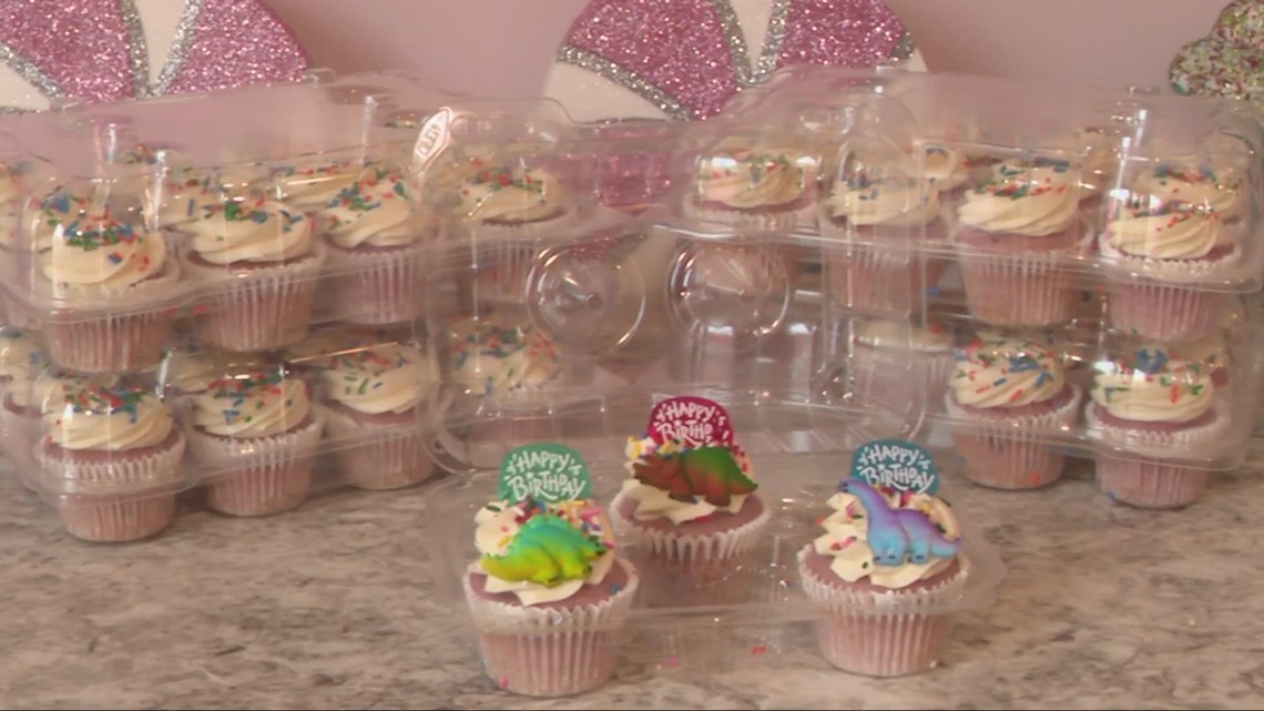 Non-profit benefits with cupcakes