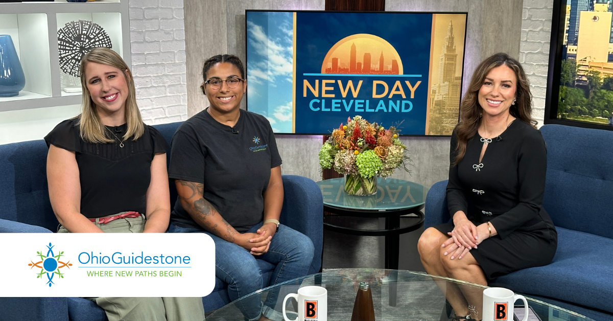 OhioGuidestone talks Maternal Depression Peer Support on New Day Cleveland New Day Cleveland SOS Maternal Depression