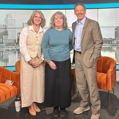 Program Director, Christine McVay, addressing mental health on The 9