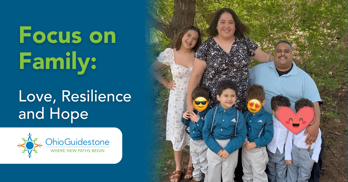 Focus on Family: Cleveland Foster Care The Corchado Family poses for a photo