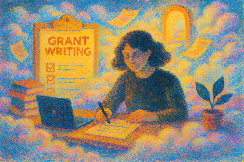 A day in the life of a grant writer