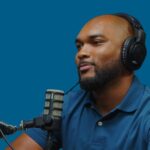 Marvin Houston in-studio for the "Let's Talk About It with OhioGuidestone" podcast, Season 3 Episode 4